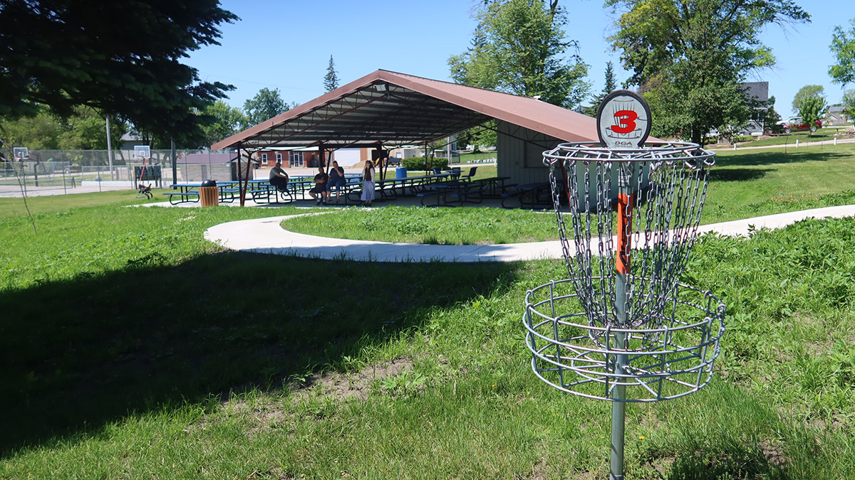 Gogerty Park Disc Golf Hole 3.